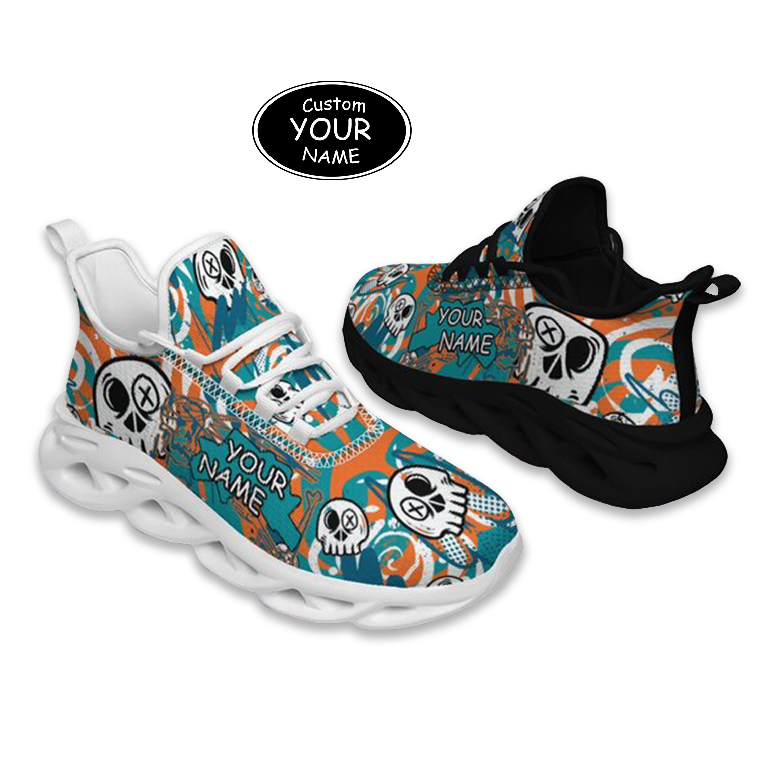 Max Sowl-25-cy-Miami-24-7, Personalized Miami Sneakers, Custom Breathable Walking Shoes, Patriotic Running Shoes