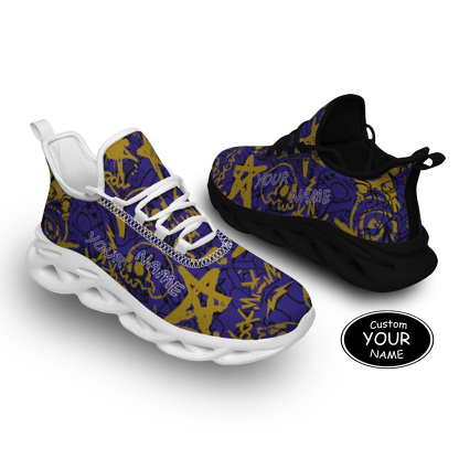 Max Sowl-25-yy-Baltimore-2-8, Personalized Baltimore Sneakers, Custom Breathable Walking Shoes, Patriotic Running Shoes
