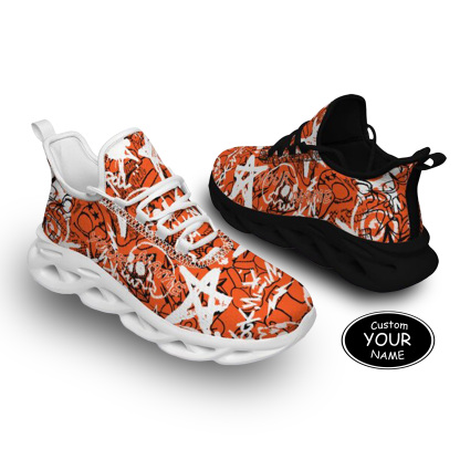 Max Sowl-25-yy-Cincinnati-6-8, Personalized Cincinnati Sneakers, Custom Breathable Walking Shoes, Patriotic Running Shoes