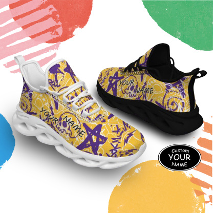 Max Sowl-25-yy-Minnesota-17-8, Personalized Minnesota Sneakers, Custom Breathable Walking Shoes, Patriotic Running Shoes