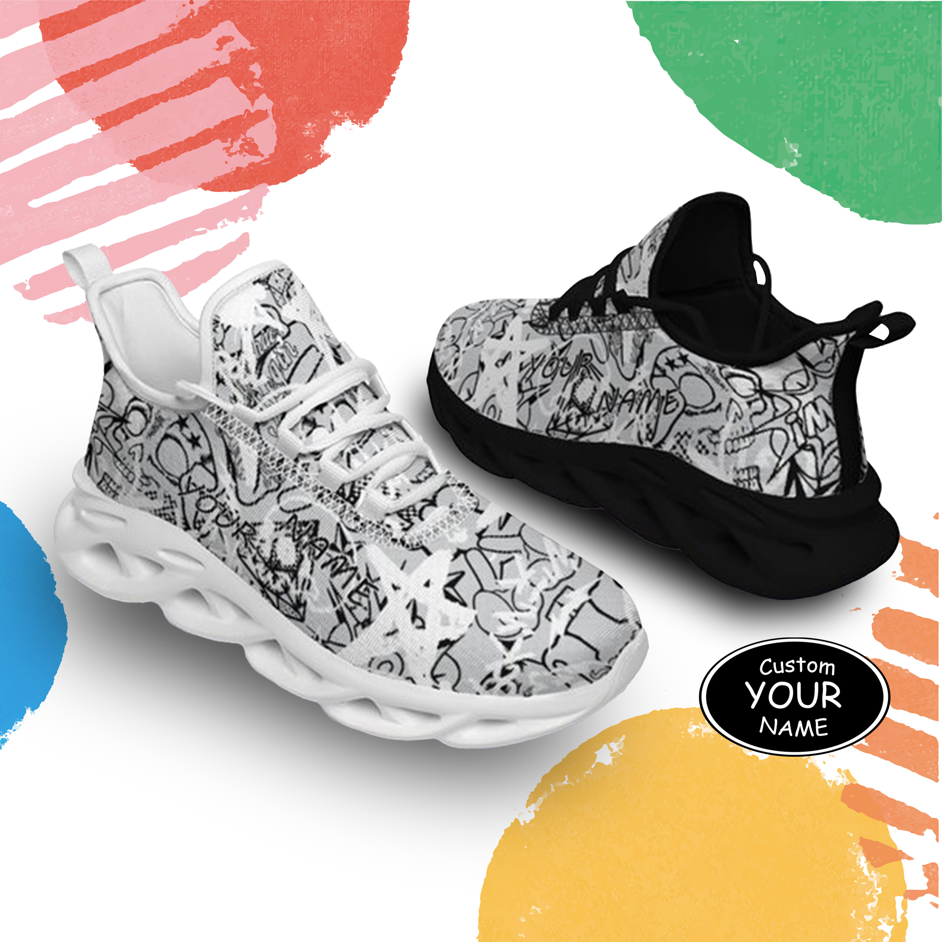 Max Sowl-25-yy-Las Vegas-20-8, Personalized Las Vegas Sneakers, Custom Breathable Walking Shoes, Patriotic Running Shoes