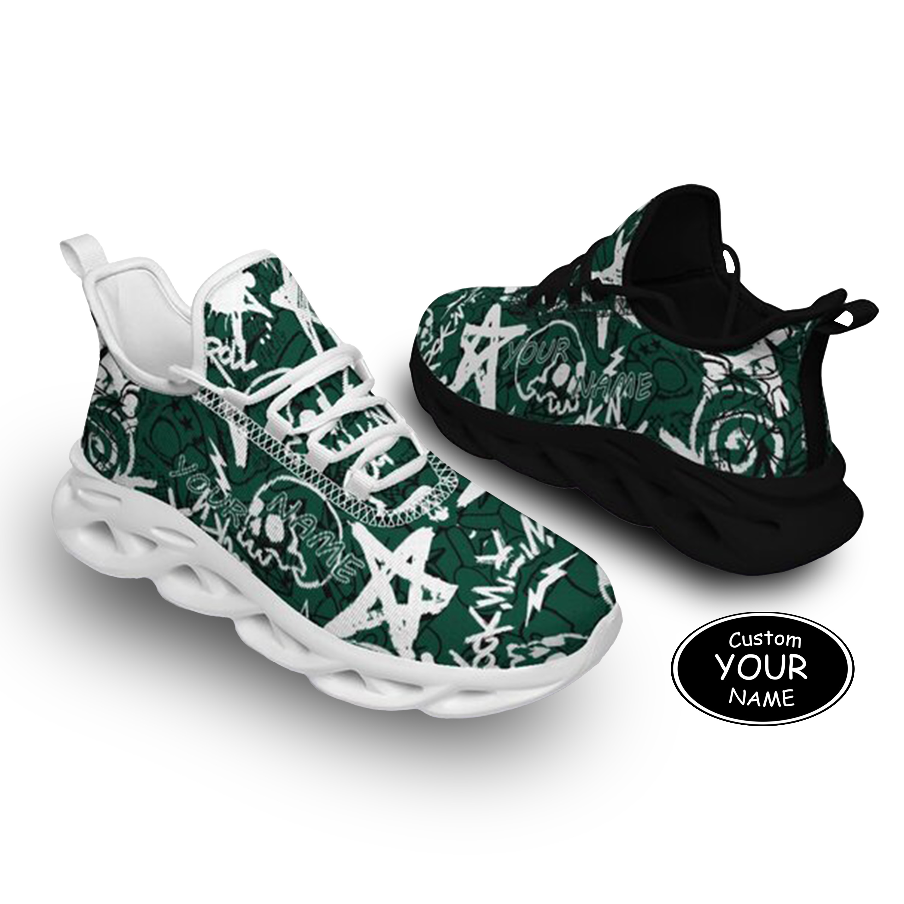 Max Sowl-25-yy-New York-28-8, Personalized New York Sneakers, Custom Breathable Walking Shoes, Patriotic Running Shoes