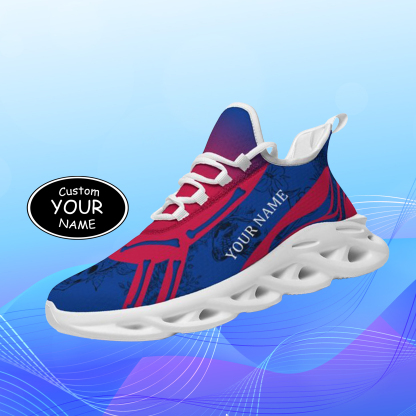 Personalized  Buffalo Sneakers, Custom Breathable Walking Shoes, Patriotic Running Shoes,Max Sowl-25-cy-Buffalo-4-1
