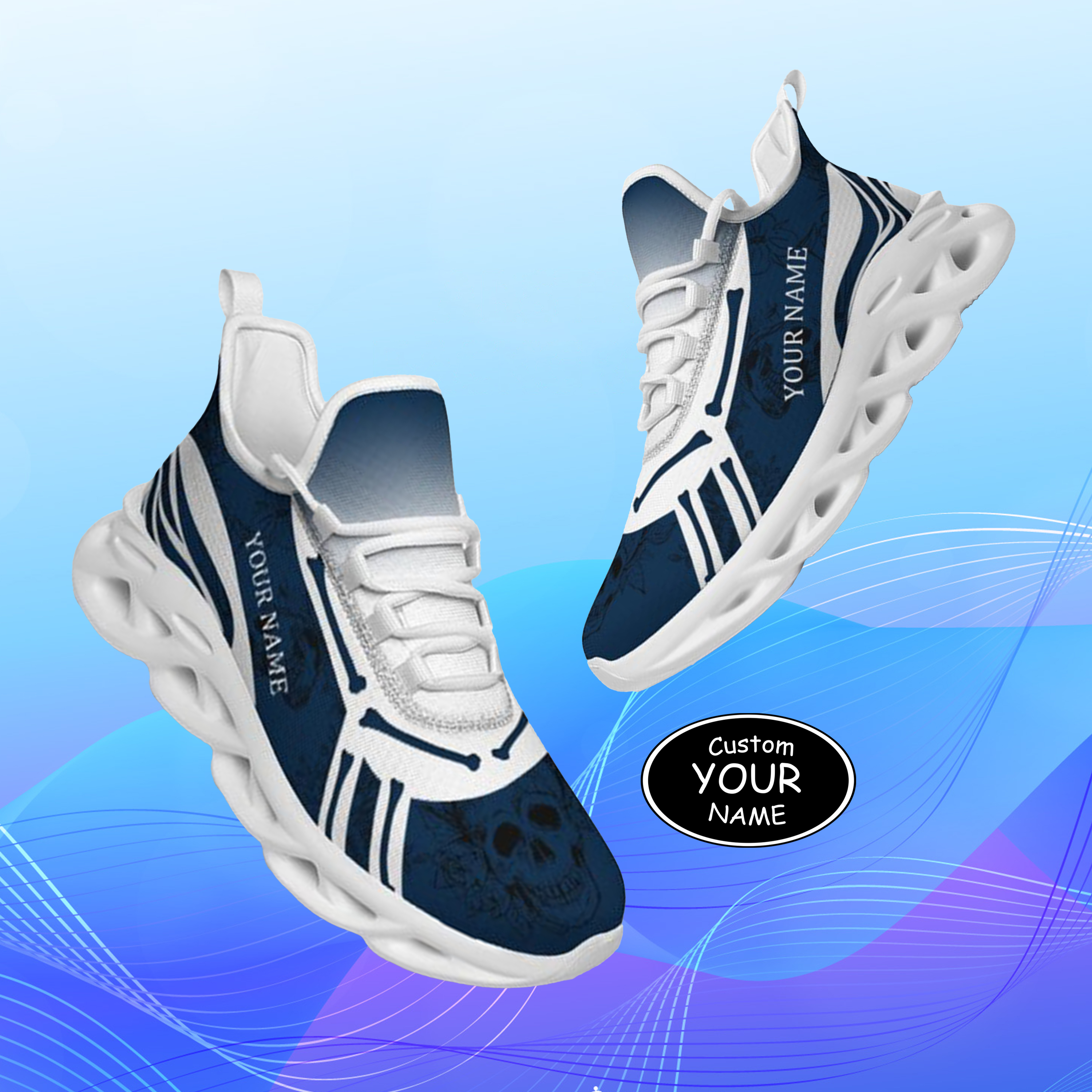 Personalized  Dallas Sneakers, Custom Breathable Walking Shoes, Patriotic Running Shoes,Max Sowl-25-cy-Dallas-9-1