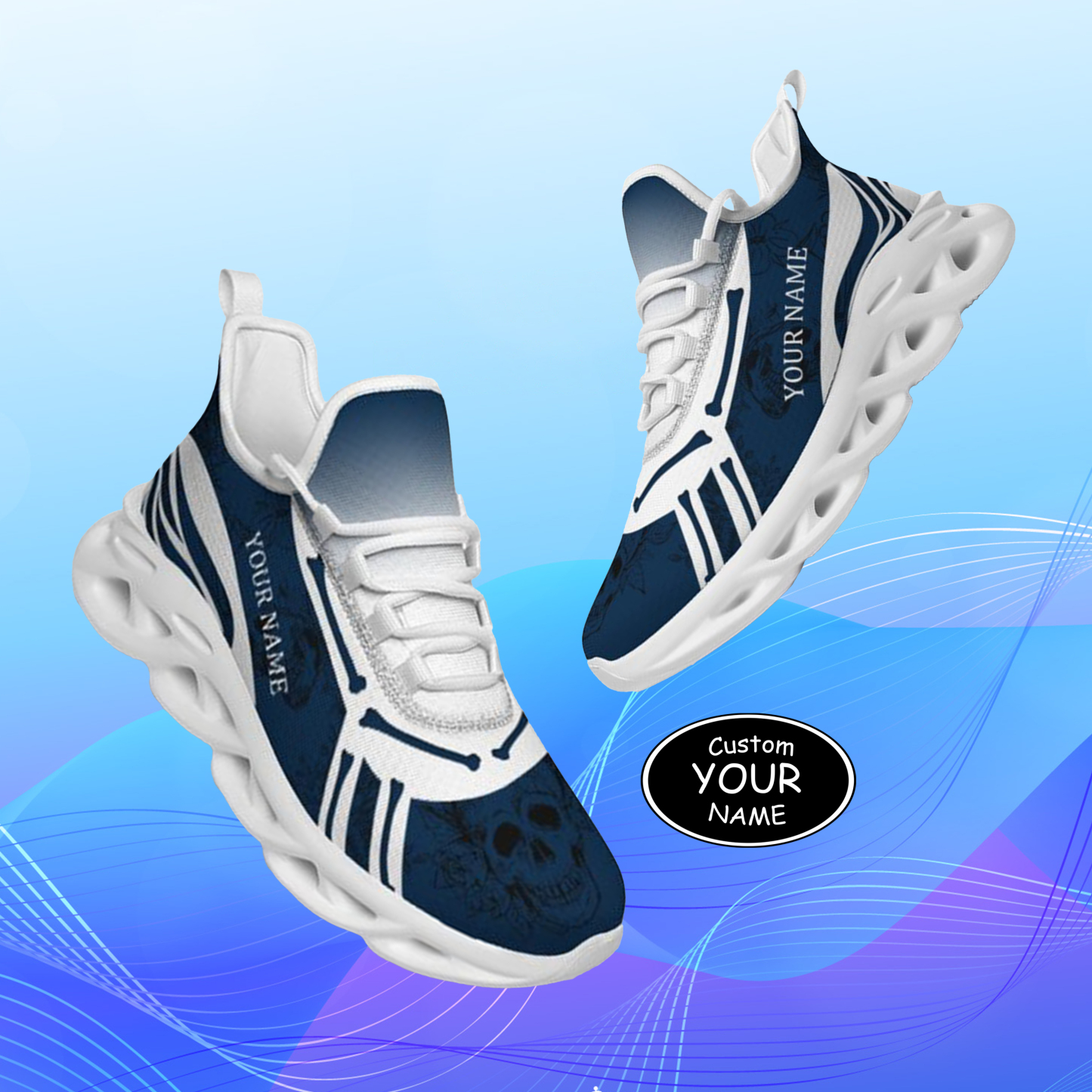 Personalized  Dallas Sneakers, Custom Breathable Walking Shoes, Patriotic Running Shoes,Max Sowl-25-cy-Dallas-9-1
