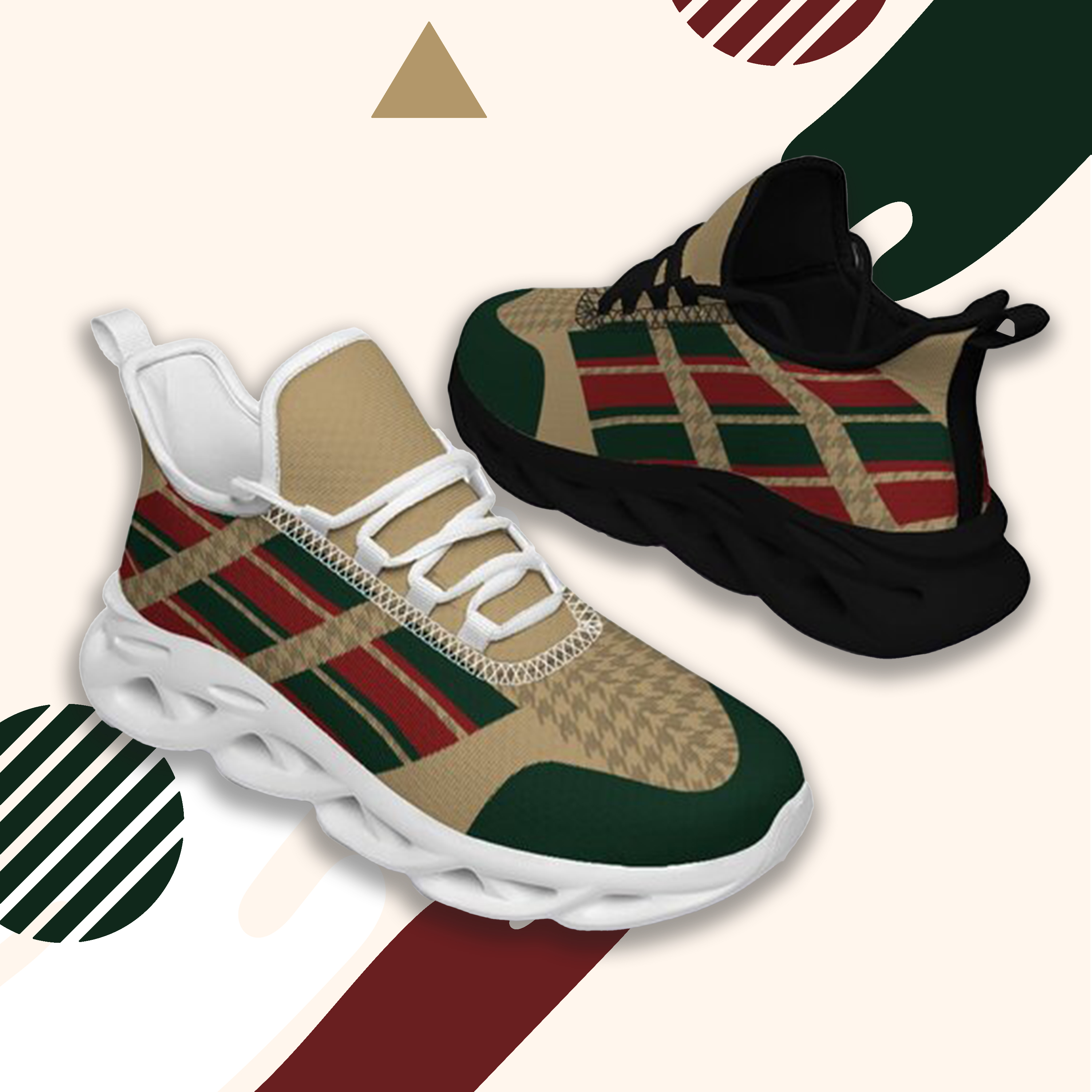 Max Sowl-25-cy-Quiet Luxe-1, Personalized Light Luxury Vintage Sneakers for Men Women, Soft-Sole Shoes, Breathable and Comfort Walking Shoes for Casual Dress, Gift for Birthday、Christmas