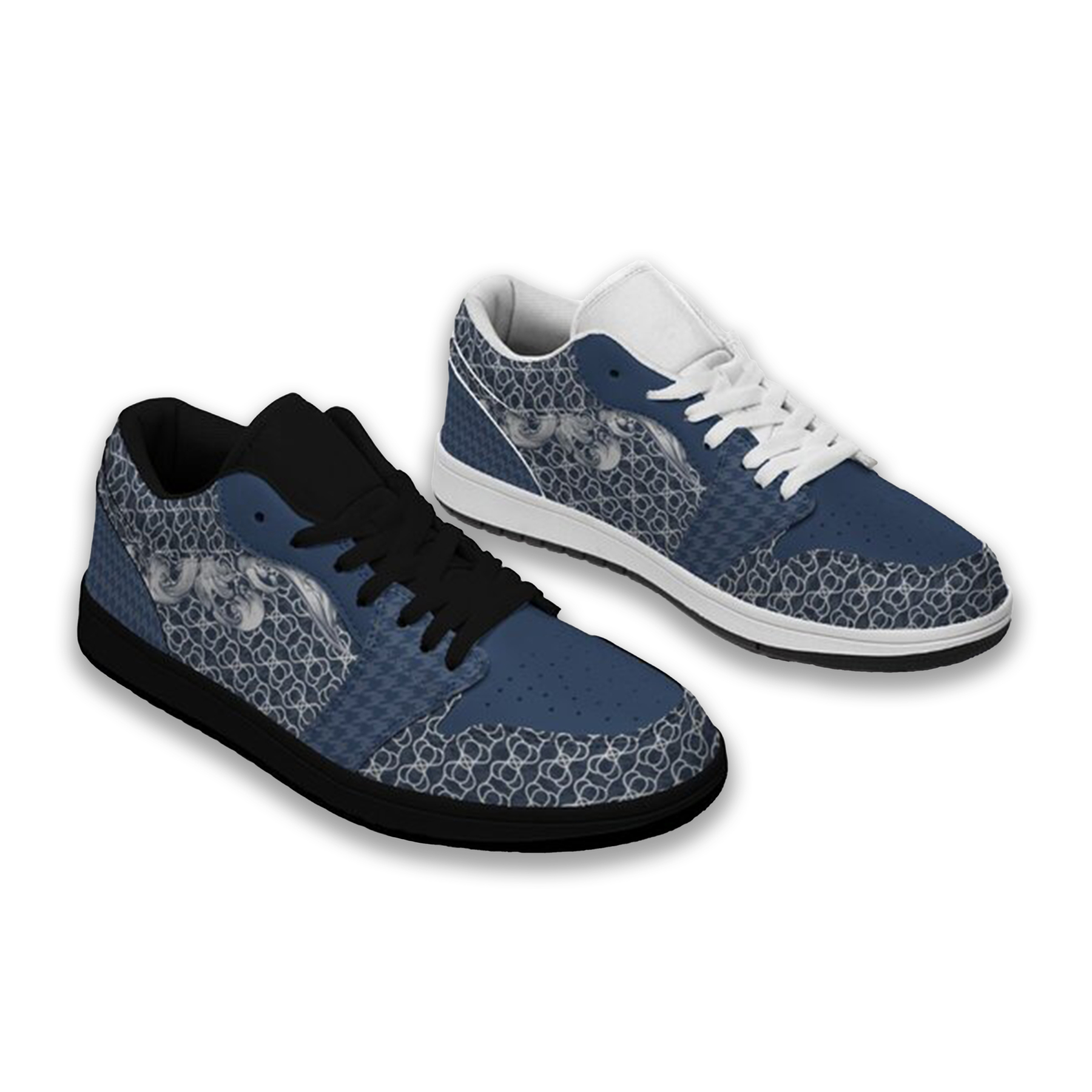 Jordan 1-25-cy-Quiet Luxe-4, Jordan 1 Retro Low Sneakers, Personalized Light Luxury Vintage Sneakers, Breathable Running Shoes, Printed Luxury-inspired Design, Anti-Slip Athletic Shoes, Lightweight Walking Sneakers