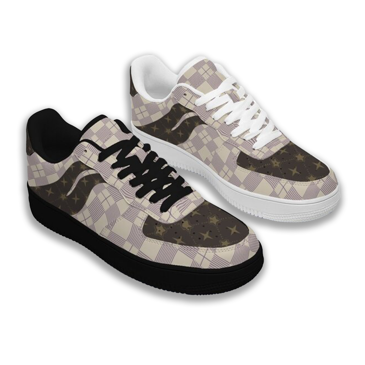 Air Force 1-25-cy-Quiet Luxe-5, Personalized Light Luxury Vintage Sneakers, Breathable Running Shoes, Luxury-inspired Design, Anti-Slip Athletic Shoes, Comfort  Walking  Sneakers