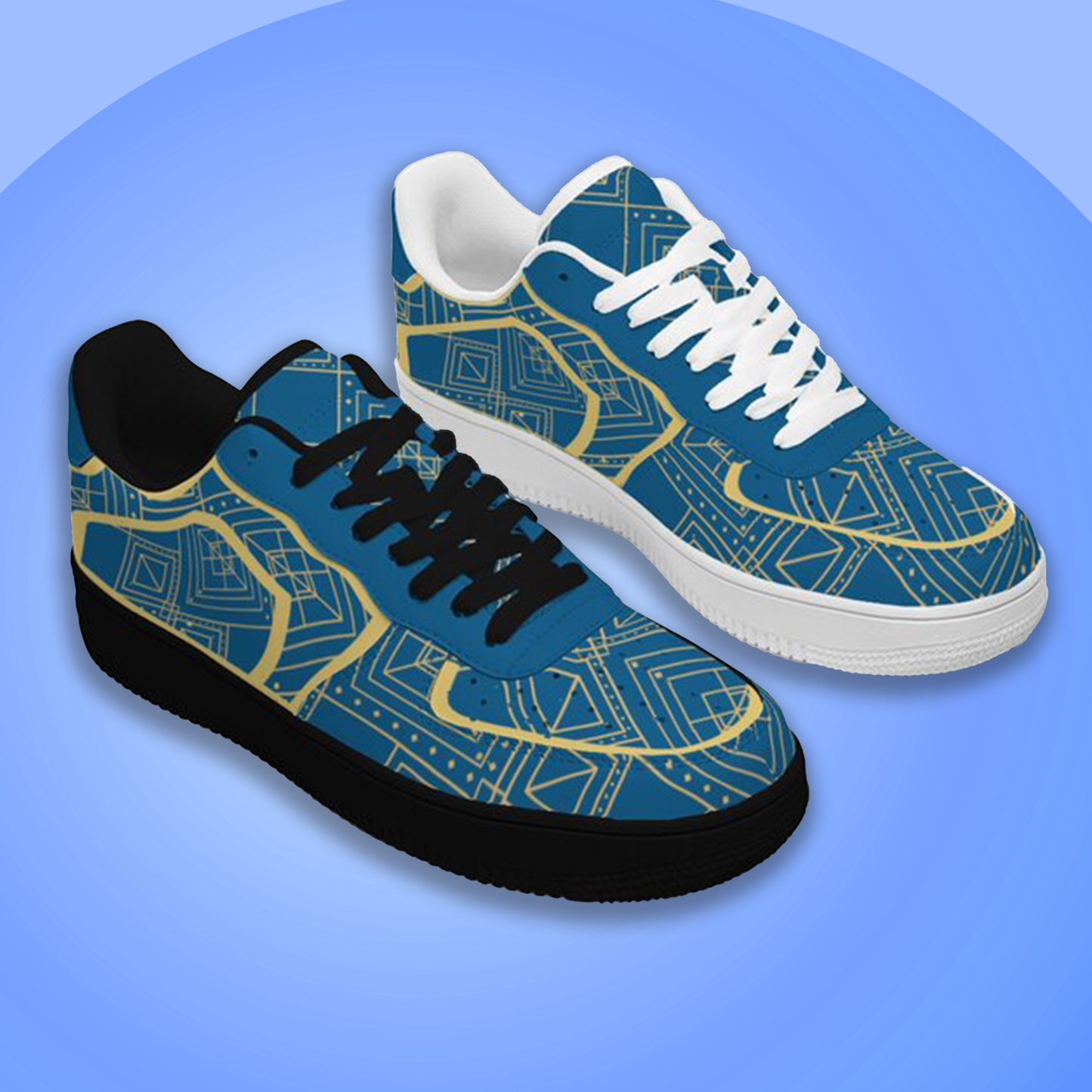 Air Force 1-25-cy-Quiet Luxe-10, Personalized Light Luxury Vintage Sneakers, Custom Printed Design, Light Breathable, Casual Walking Shoes, Fashion Sneakers