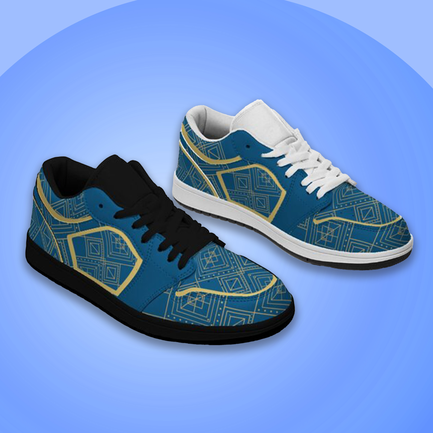 Jordan 1-25-cy-Quiet Luxe-10, Jordan 1 Retro Low Sneakers, Personalized Light Luxury Vintage Sneakers, Custom Printed Design, Light Breathable, Casual Walking Shoes, Fashion Sneakers