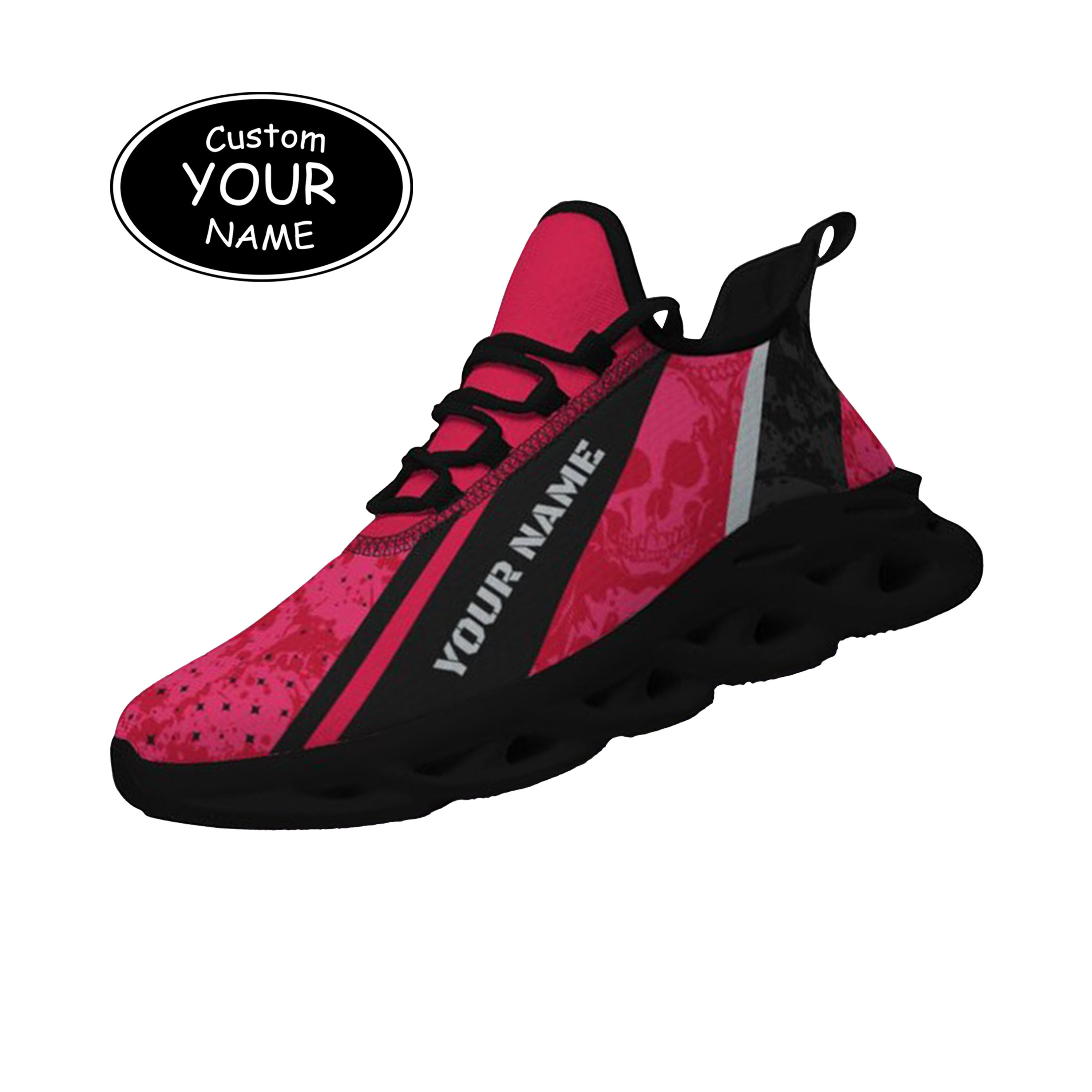 Max Sowl-25-cy-Columbus-3-1, Personalized Ohio State Buckeyes Custom Max Sowl Shoes, Patriotic Running Sneakers, Custom Comfortable Walking Shoes