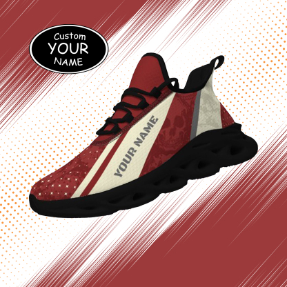 Max Sowl-25-cy-Norman-4-1, Personalized Oklahoma Sooners Custom Max Sowl Shoes, Patriotic Running Sneakers, Custom Comfortable Walking Shoes
