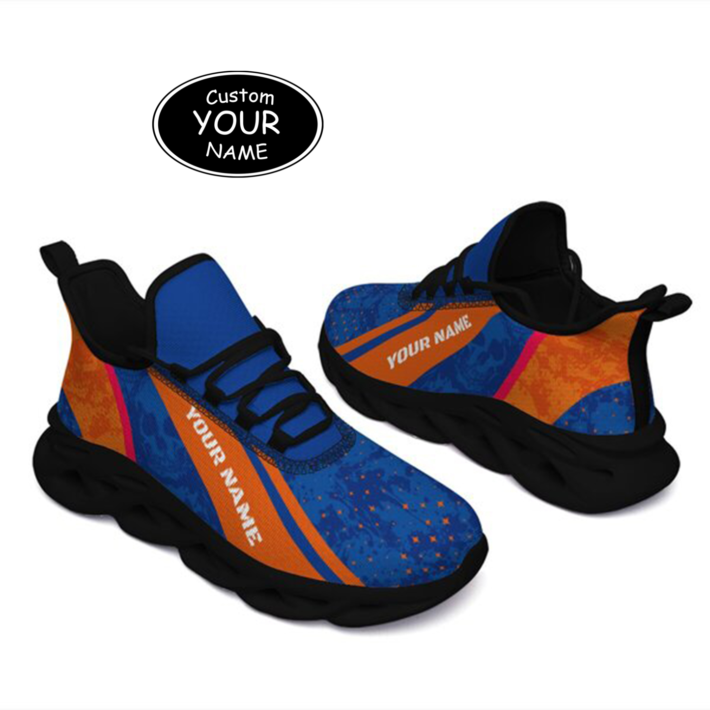 Max Sowl-25-cy-Gainesville-7-1, Personalized Florida Gators Custom Max Sowl Shoes, Patriotic Running Sneakers, Custom Comfortable Walking Shoes
