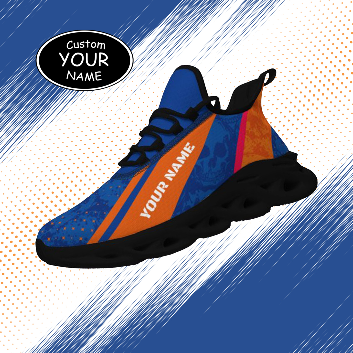 Max Sowl-25-cy-Gainesville-7-1, Personalized Florida Gators Custom Max Sowl Shoes, Patriotic Running Sneakers, Custom Comfortable Walking Shoes