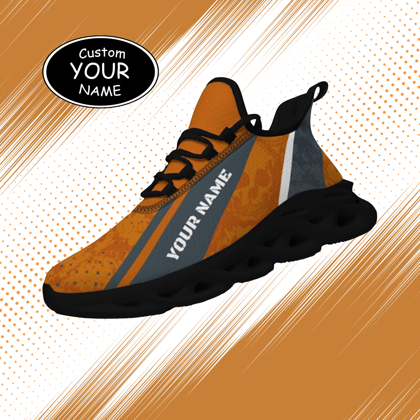 Max Sowl-25-cy-Austin-9-1, Personalized Texas Longhorns Custom Max Sowl Shoes, Patriotic Running Sneakers, Custom Comfortable Walking Shoes