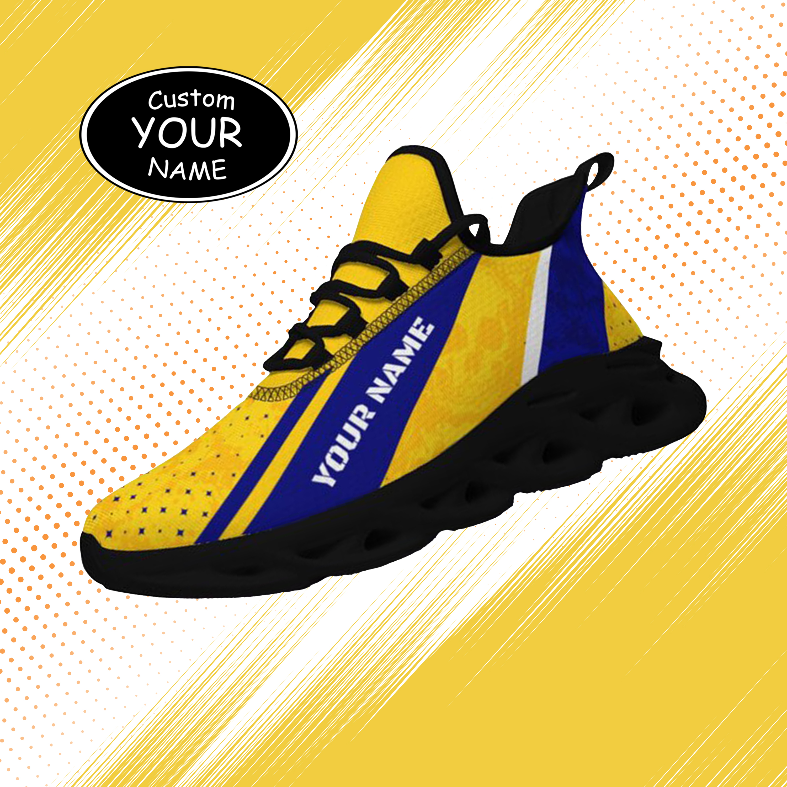 Max Sowl-25-cy-Ann Arbor-14-1, Personalized Michigan Wolverines Custom Max Sowl Shoes, Patriotic Running Sneakers, Custom Comfortable Walking Shoes