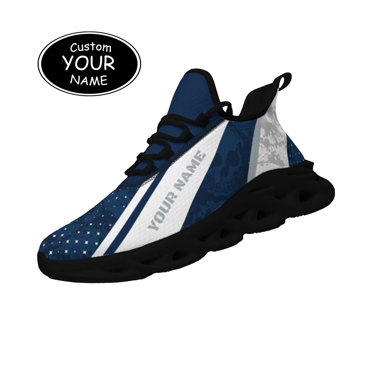 Max Sowl-25-cy-State College-17-1, Personalized Penn State Nittany Lions Custom Max Sowl Shoes, Patriotic Running Sneakers, Custom Comfortable Walking Shoes