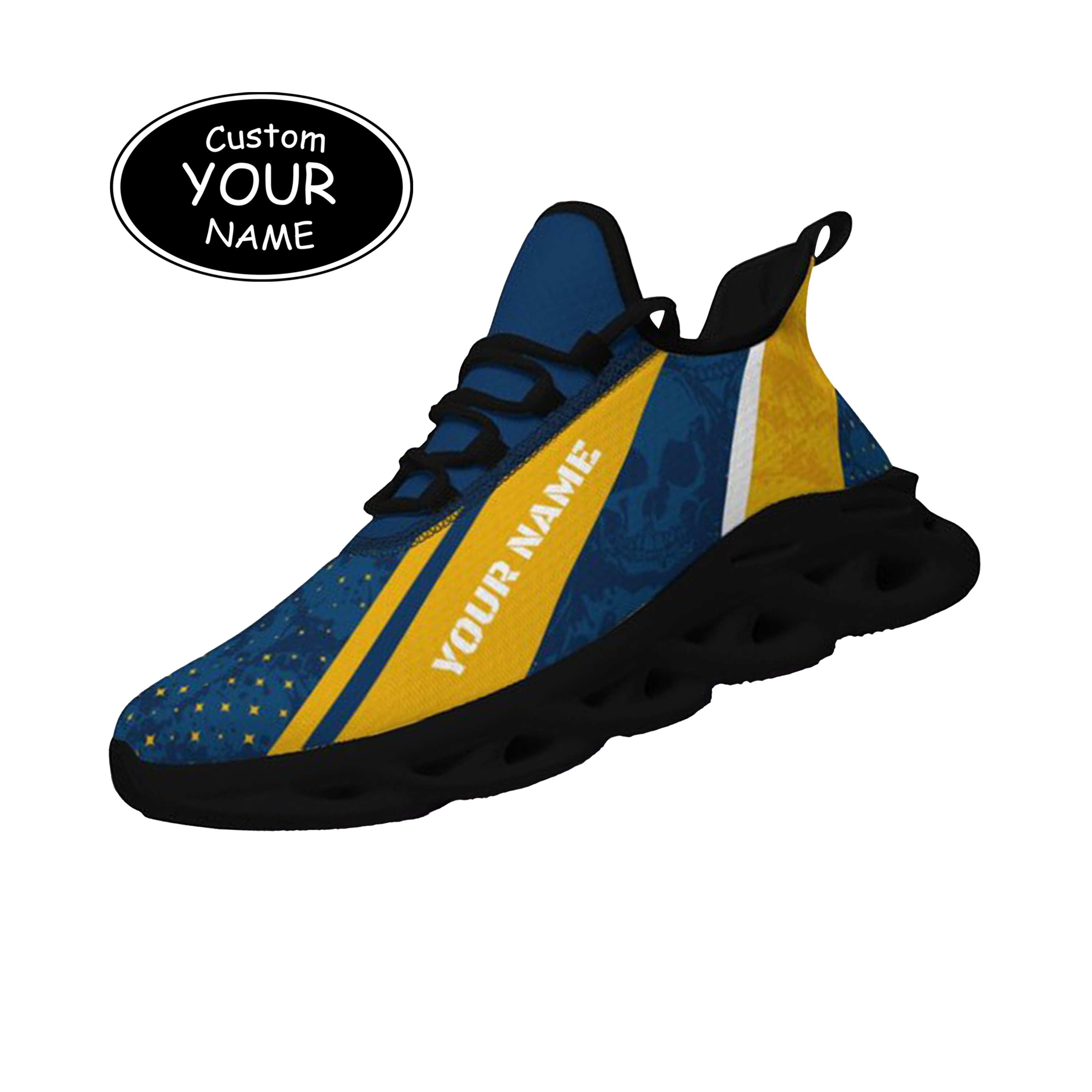 Max Sowl-25-cy-Morgantown-20-1, Personalized West Virginia Mountaineers Custom Max Sowl Shoes, Patriotic Running Sneakers, Custom Comfortable Walking Shoes