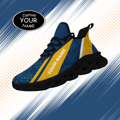 Max Sowl-25-cy-Morgantown-20-1, Personalized West Virginia Mountaineers Custom Max Sowl Shoes, Patriotic Running Sneakers, Custom Comfortable Walking Shoes