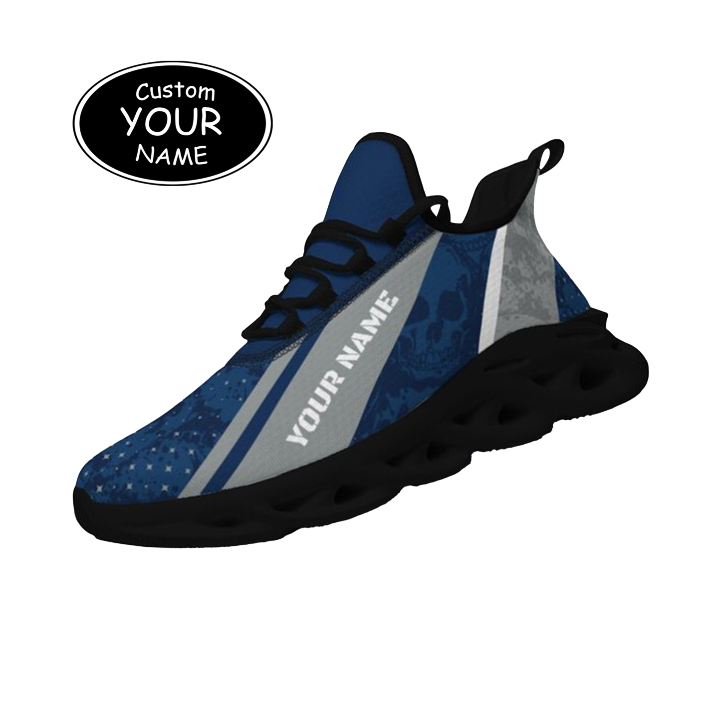 Max Sowl-25-cy-Logan-22-1, Personalized Utah State Aggies Custom Max Sowl Shoes, Patriotic Running Sneakers, Custom Comfortable Walking Shoes