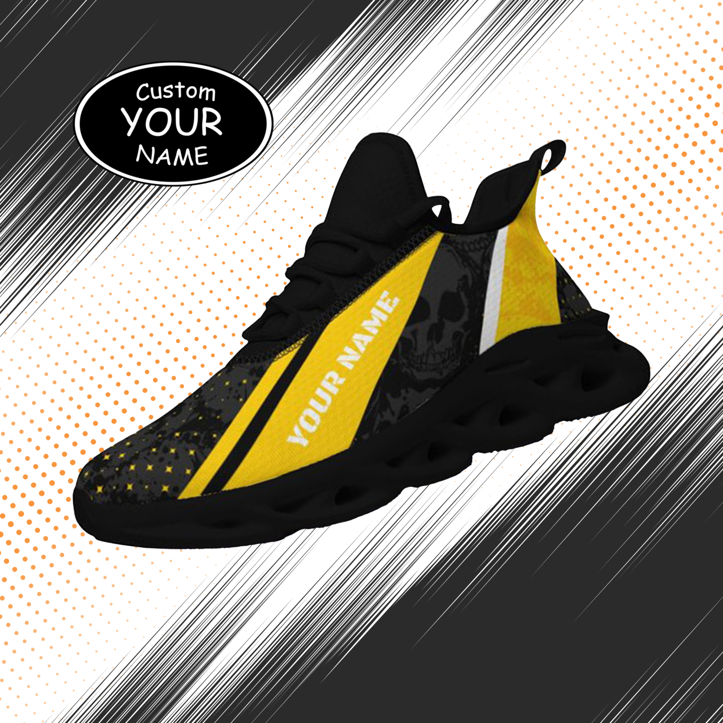 Max Sowl-25-cy-Iowa City-25-1, Personalized Iowa Hawkeyes Custom Max Sowl Shoes, Patriotic Running Sneakers, Custom Comfortable Walking Shoes