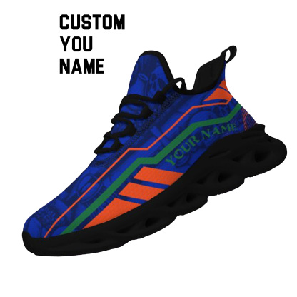 Max Sowl-25-yy-Gainesville-7-1, Personalized Florida Gators Custom Max Sowl Shoes, Patriotic Running Sneakers, Custom Comfortable Walking Shoes