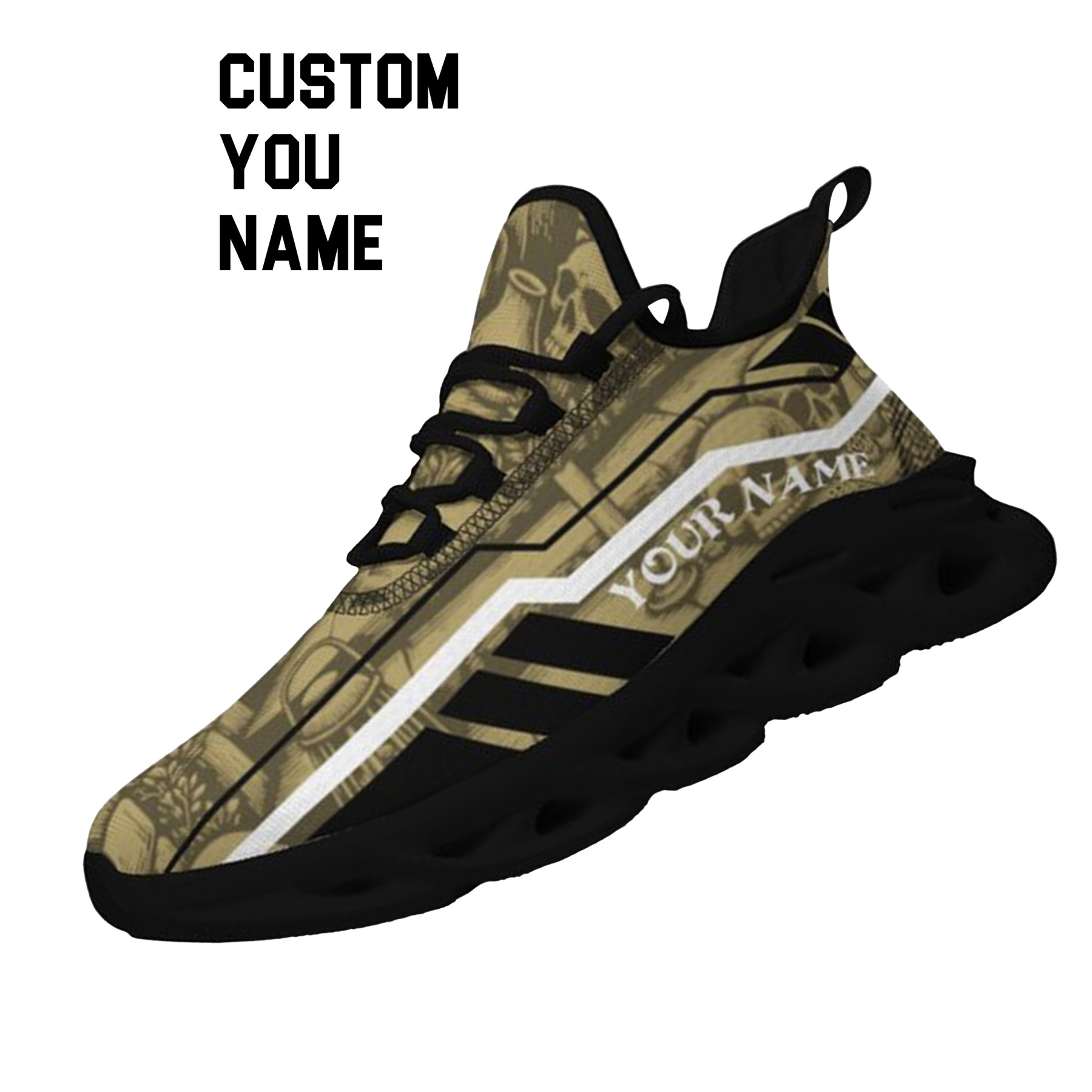 Max Sowl-25-yy-Orlando-11-1, Personalized UCF Knights Custom Max Sowl Shoes, Patriotic Running Sneakers, Custom Comfortable Walking Shoes