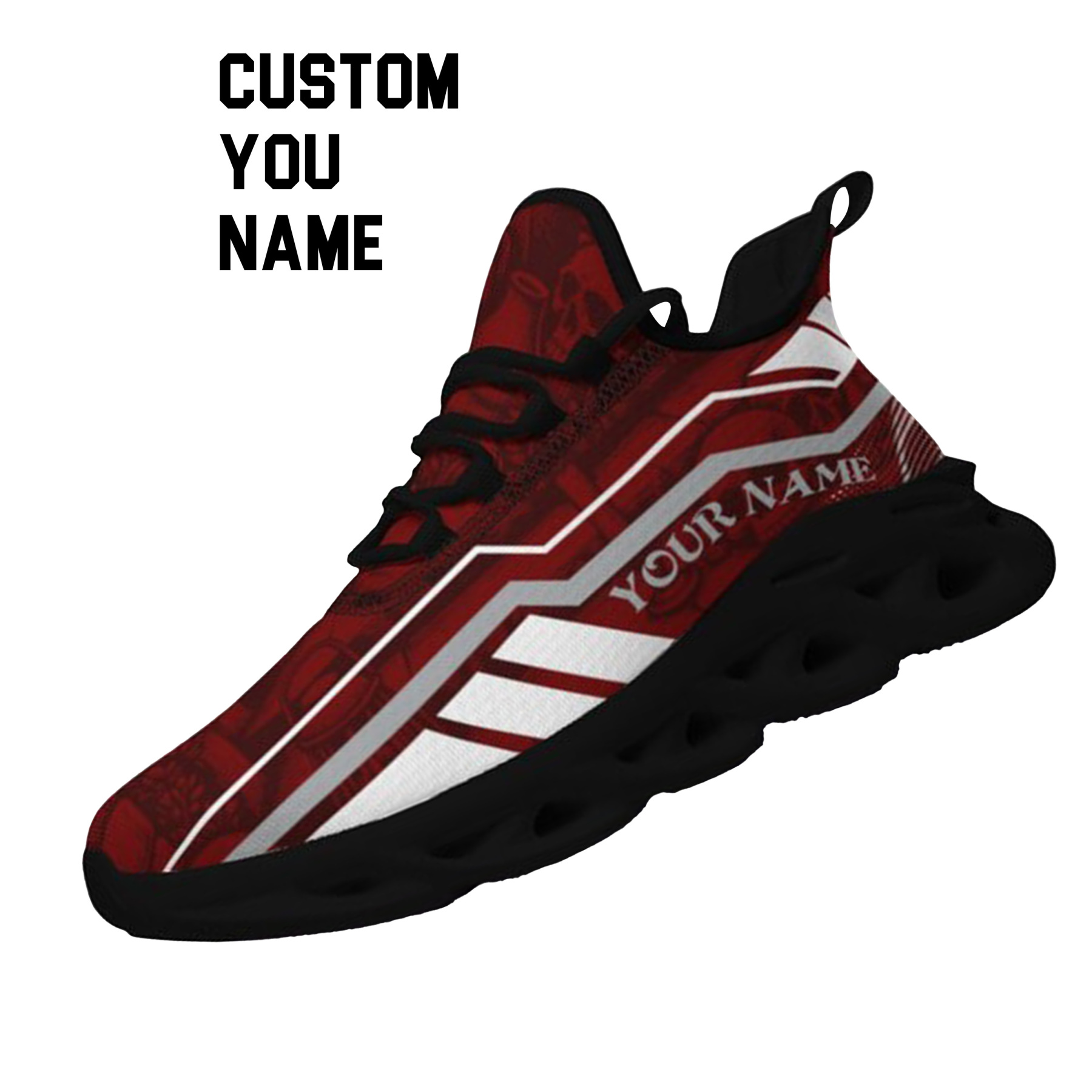 Max Sowl-25-yy-College Station-16-1, Personalized Texas A&M Aggies Custom Max Sowl Shoes, Patriotic Running Sneakers, Custom Comfortable Walking Shoes