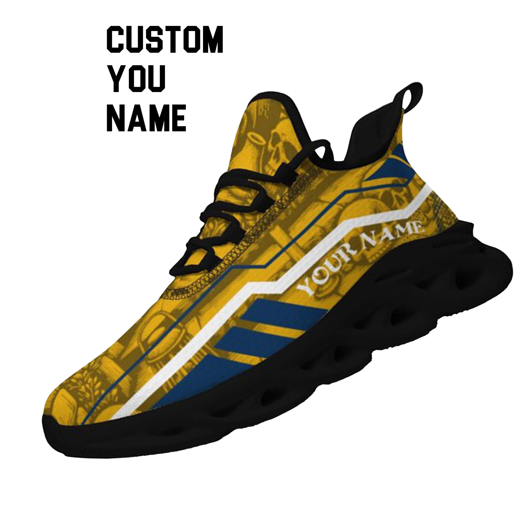 Max Sowl-25-yy-Morgantown-20-1, Personalized West Virginia Mountaineers Custom Max Sowl Shoes, Patriotic Running Sneakers, Custom Comfortable Walking Shoes