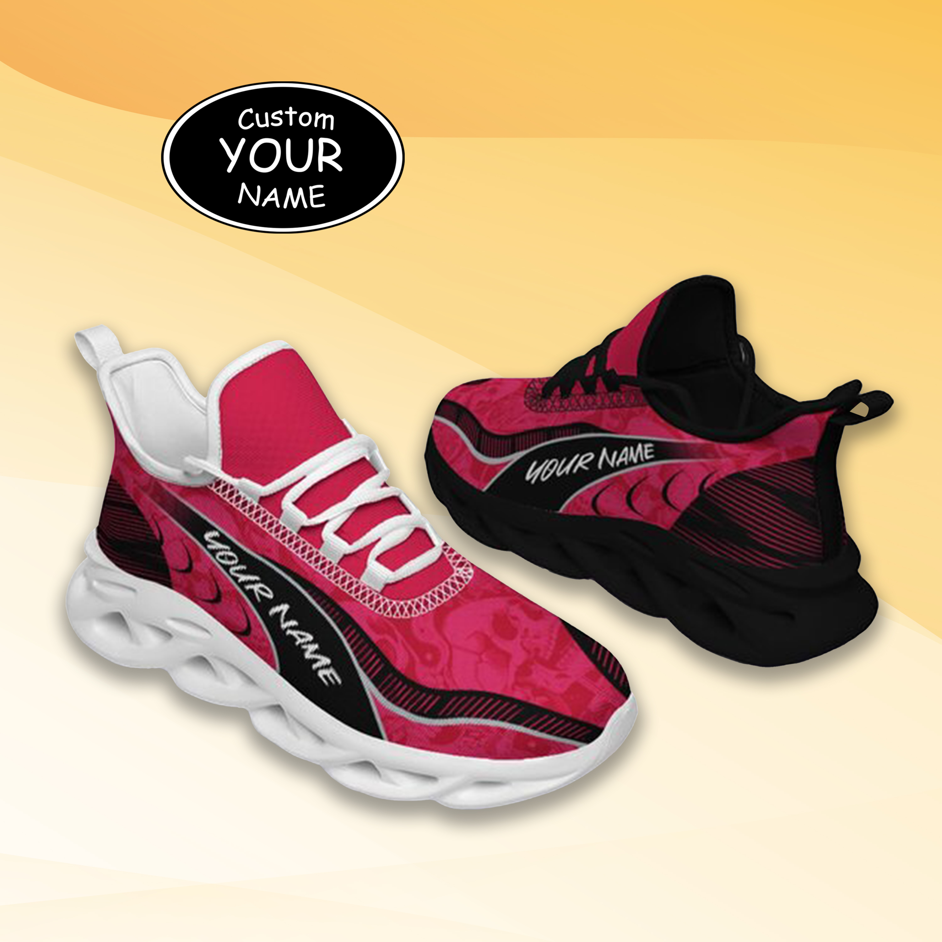 Max Sowl-25-cy-Columbus-3-2, Personalized Ohio State Buckeyes Custom Max Sowl Shoes, Patriotic Running Sneakers, Custom Comfortable Walking Shoes