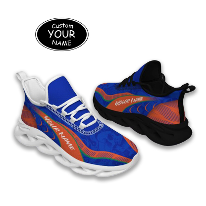 Max Sowl-25-cy-Gainesville-7-2, Personalized Florida Gators Custom Max Sowl Shoes, Patriotic Running Sneakers, Custom Comfortable Walking Shoes