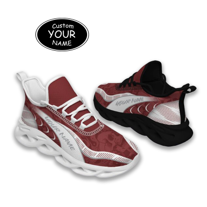 Max Sowl-25-cy-College Station-16-2, Personalized Texas A&M Aggies Custom Max Sowl Shoes, Patriotic Running Sneakers, Custom Comfortable Walking Shoes