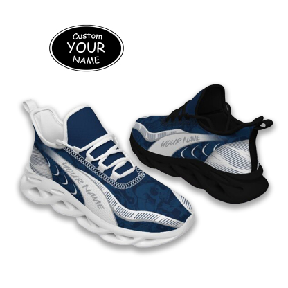 Max Sowl-25-cy-State College-17-2, Personalized Penn State Nittany Lions Custom Max Sowl Shoes, Patriotic Running Sneakers, Custom Comfortable Walking Shoes