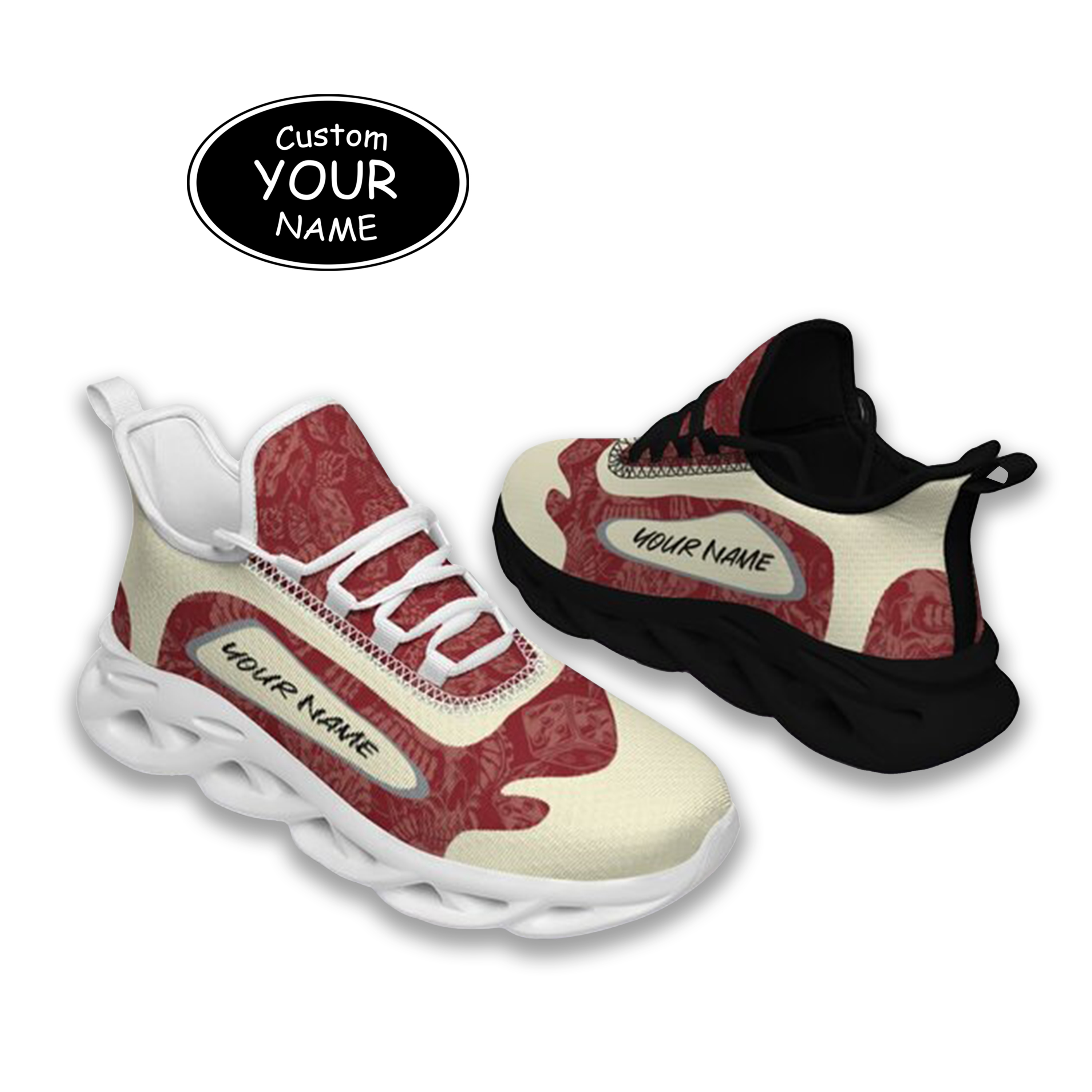 Max Sowl-25-cy-Norman-4-3, Personalized Oklahoma Sooners Custom Max Sowl Shoes, Patriotic Running Sneakers, Custom Comfortable Walking Shoes