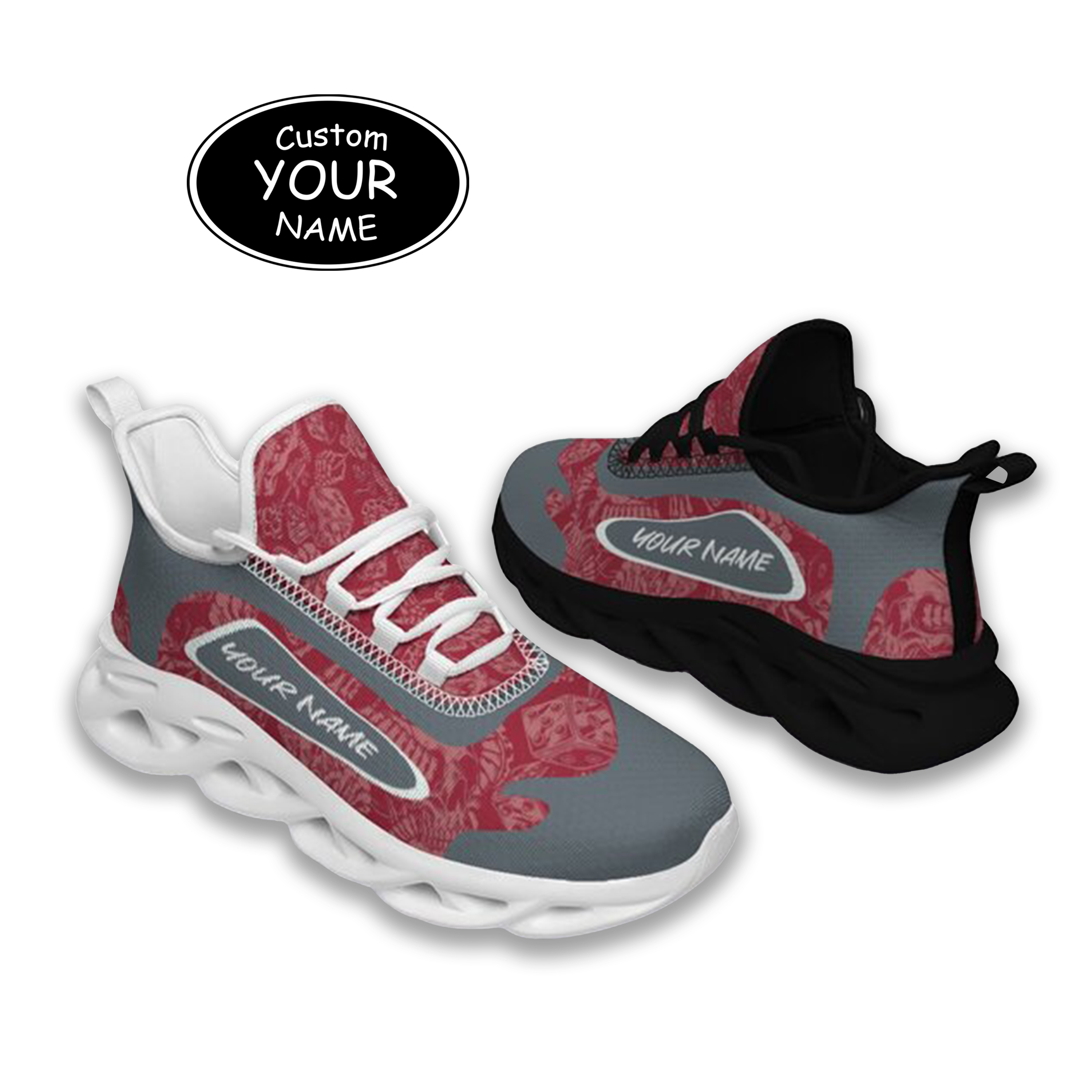 Max Sowl-25-cy-Pullman-10-3, Personalized Washington State Cougars Custom Max Sowl Shoes, Patriotic Running Sneakers, Custom Comfortable Walking Shoes