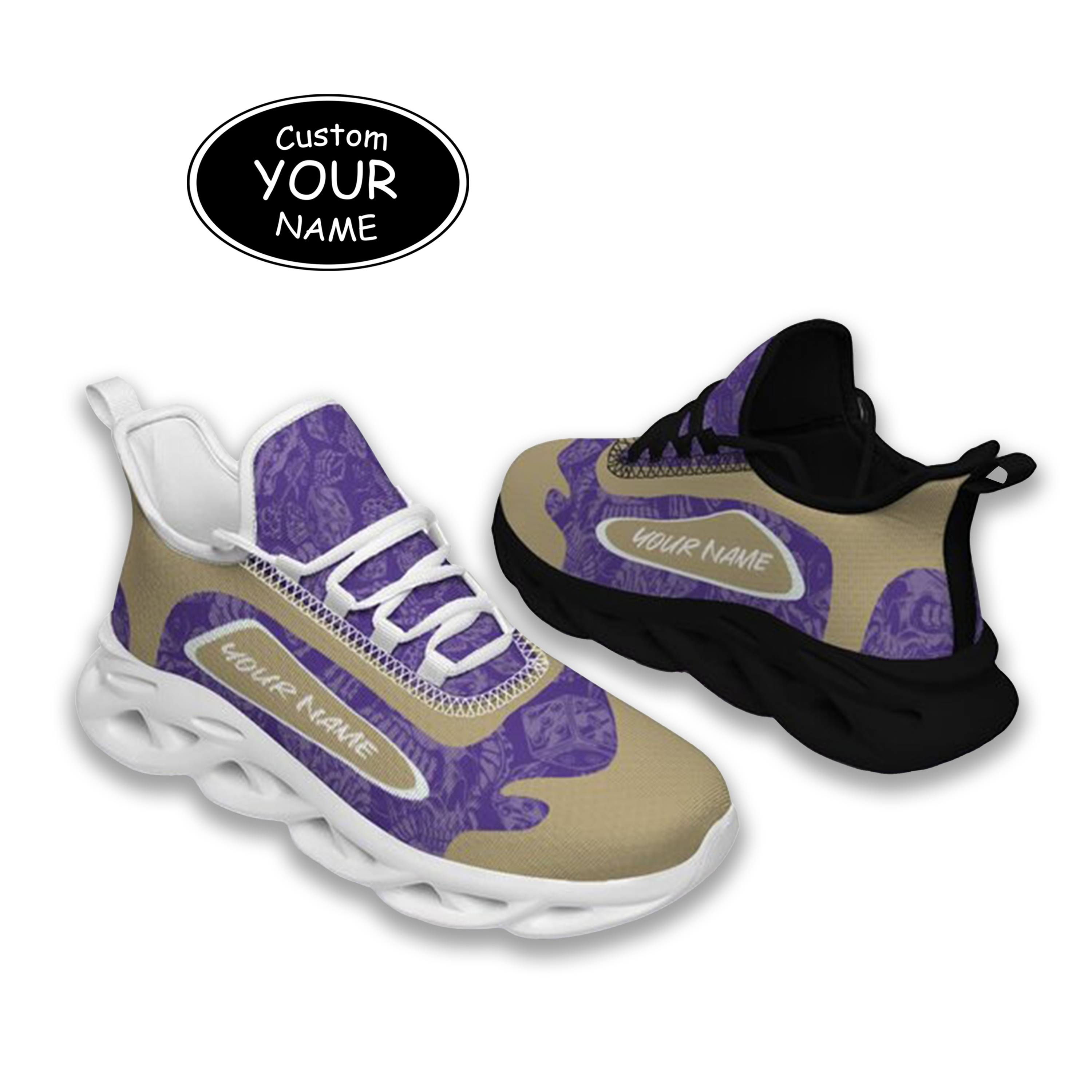 Max Sowl-25-cy-Seattle-13-3, Personalized Washington Huskies Custom Max Sowl Shoes, Patriotic Running Sneakers, Custom Comfortable Walking Shoes