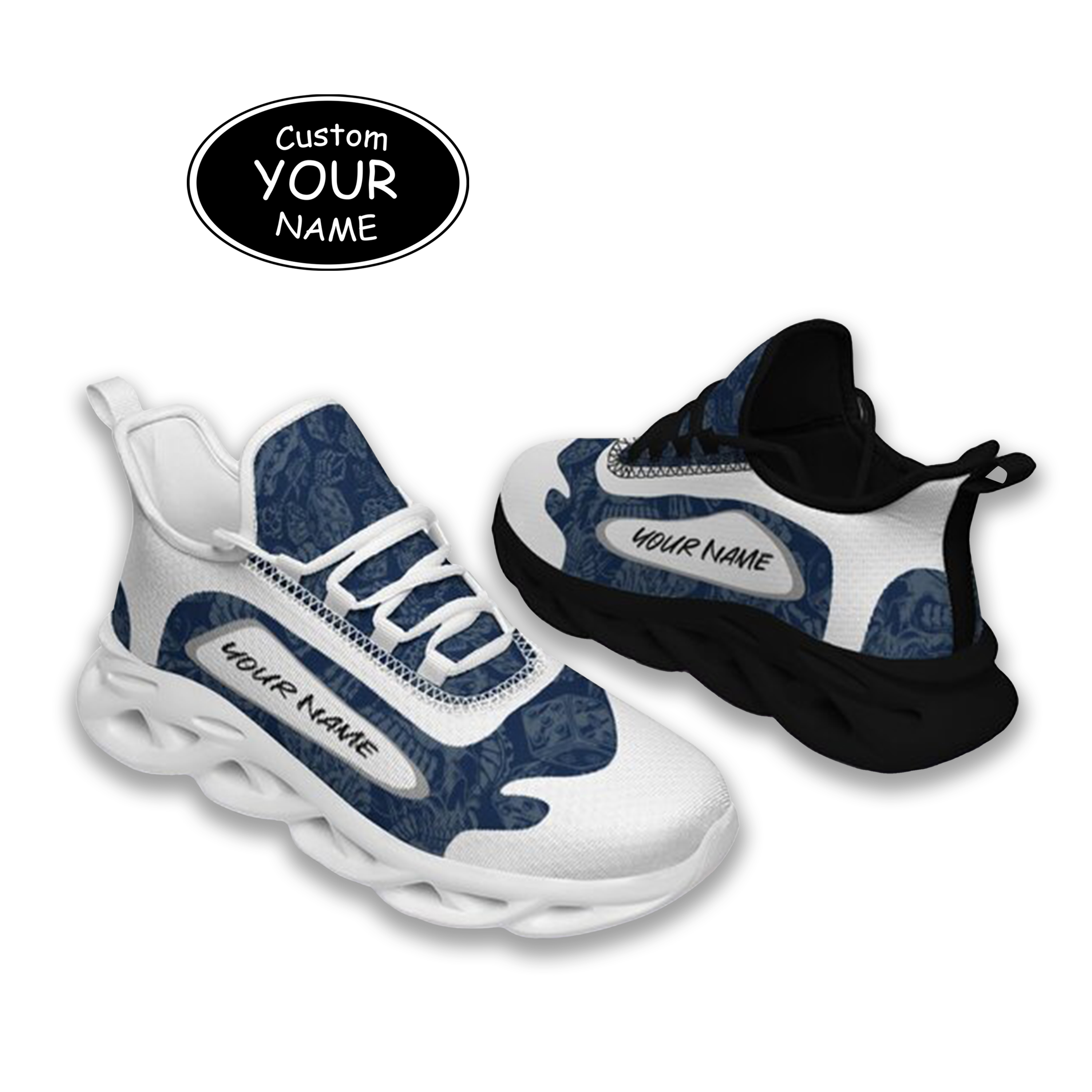 Max Sowl-25-cy-State College-17-3, Personalized Penn State Nittany Lions Custom Max Sowl Shoes, Patriotic Running Sneakers, Custom Comfortable Walking Shoes