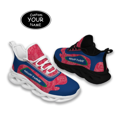 Max Sowl-25-cy-Fresno-18-3, Personalized Fresno State Bulldogs Custom Max Sowl Shoes, Patriotic Running Sneakers, Custom Comfortable Walking Shoes