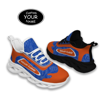 Max Sowl-25-cy-Boise-23-3, Personalized Boise State Broncos Custom Max Sowl Shoes, Patriotic Running Sneakers, Custom Comfortable Walking Shoes