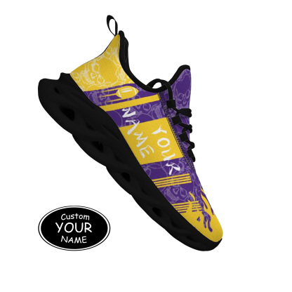 Max Sowl-25-yy-Baton Rouge-6-3, Personalized LSU Tigers Custom Max Sowl Shoes, Patriotic Running Sneakers, Custom Comfortable Walking Shoes