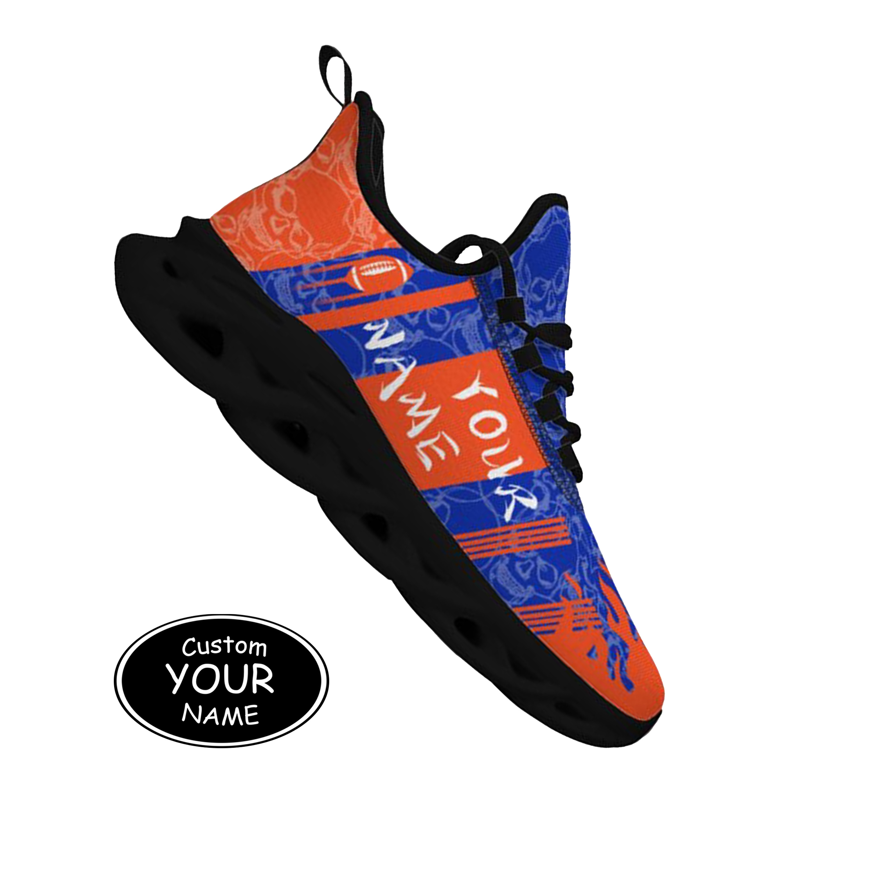 Max Sowl-25-yy-Gainesville-7-3, Personalized Florida Gators Custom Max Sowl Shoes, Patriotic Running Sneakers, Custom Comfortable Walking Shoes