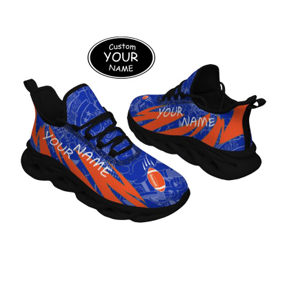 Max Sowl-25-yy-Gainesville-7-4, Personalized Florida Gators Custom Max Sowl Shoes, Personalized Sport Footwear, Custom Color-Blocked Running Shoes