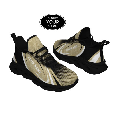 Max Sowl-25-yy-Orlando-11-6, Personalized UCF Knights Custom Max Sowl Shoes, Personalized Skull Sport Footwear, Custom Color-Blocked Running Shoes