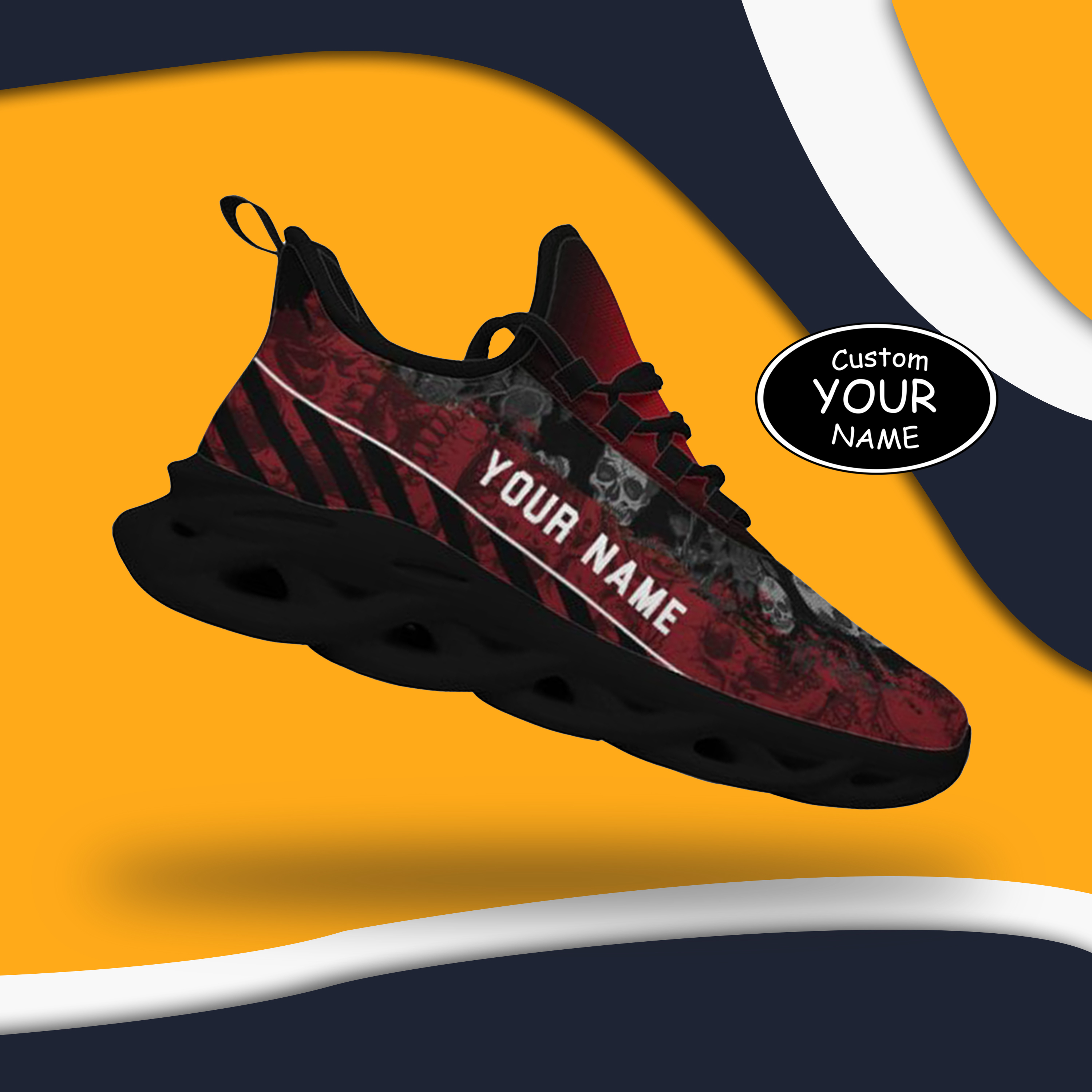 Personalized  Arizona Sneakers, Custom Breathable Walking Shoes, Patriotic Running Shoes，Max Sowl-25-cy-Arizona-1-2