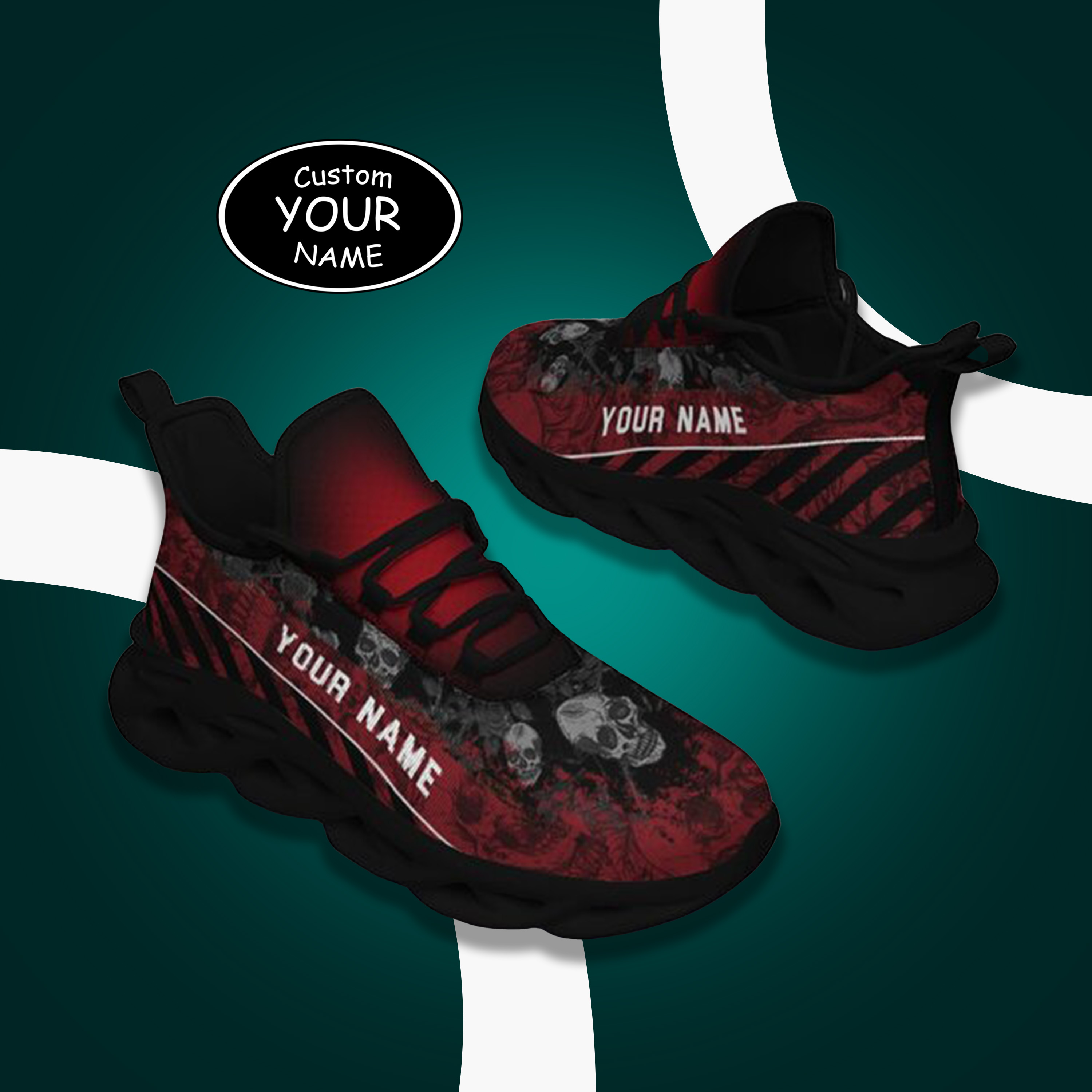 Personalized Arizona Sneakers, Custom Breathable Walking Shoes, Patrio