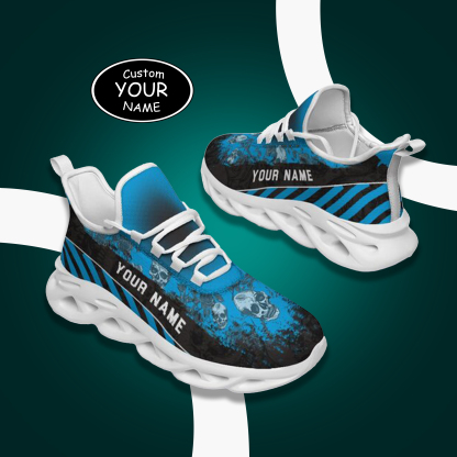 Personalized  Carolina Sneakers, Custom Breathable Walking Shoes, Patriotic Running Shoes,Max Sowl-25-cy-Carolina-5-2