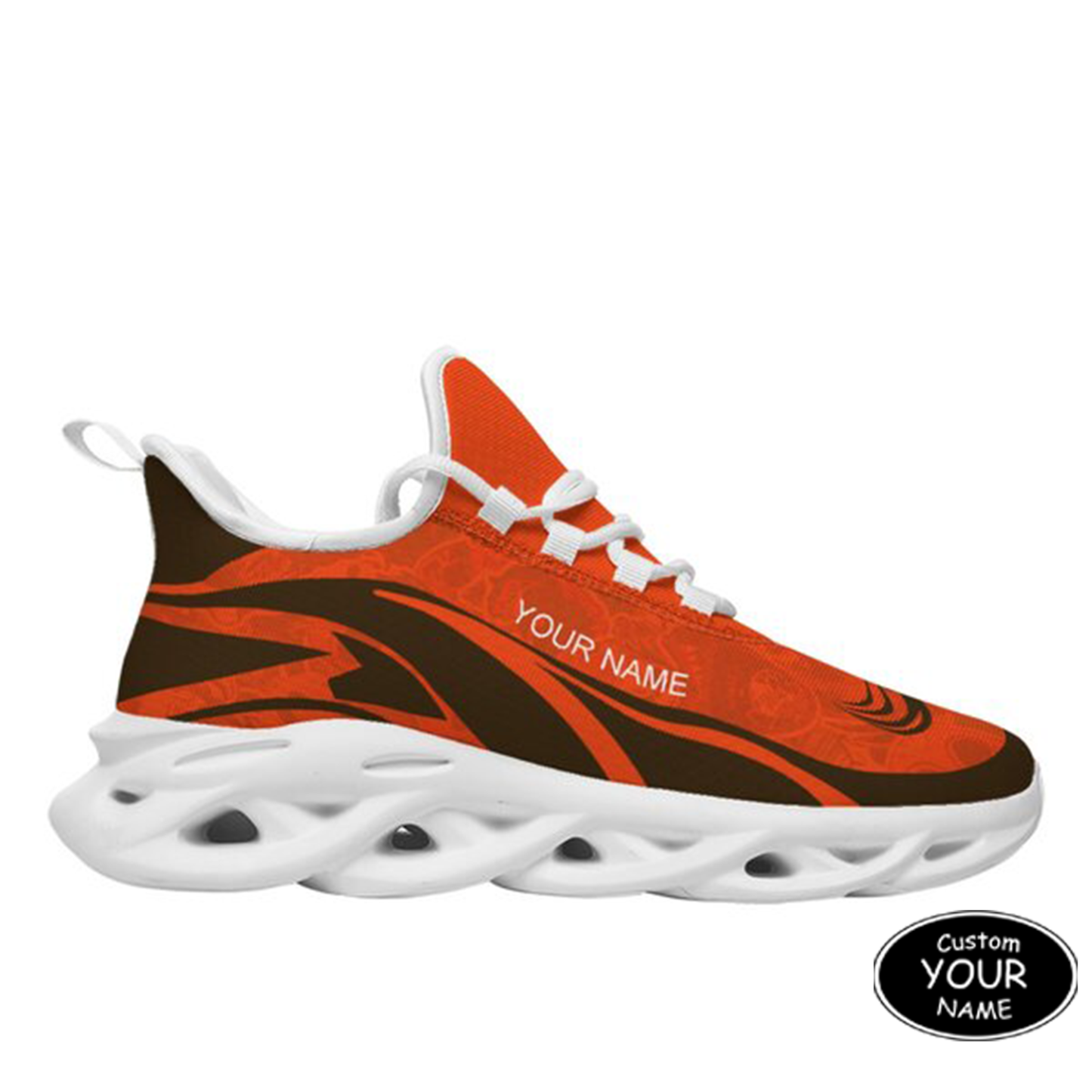 Personalized  Cleveland Sneakers, Custom Breathable Walking Shoes, Patriotic Running Shoes,Max Sowl-25-yy-Cleveland-8-1