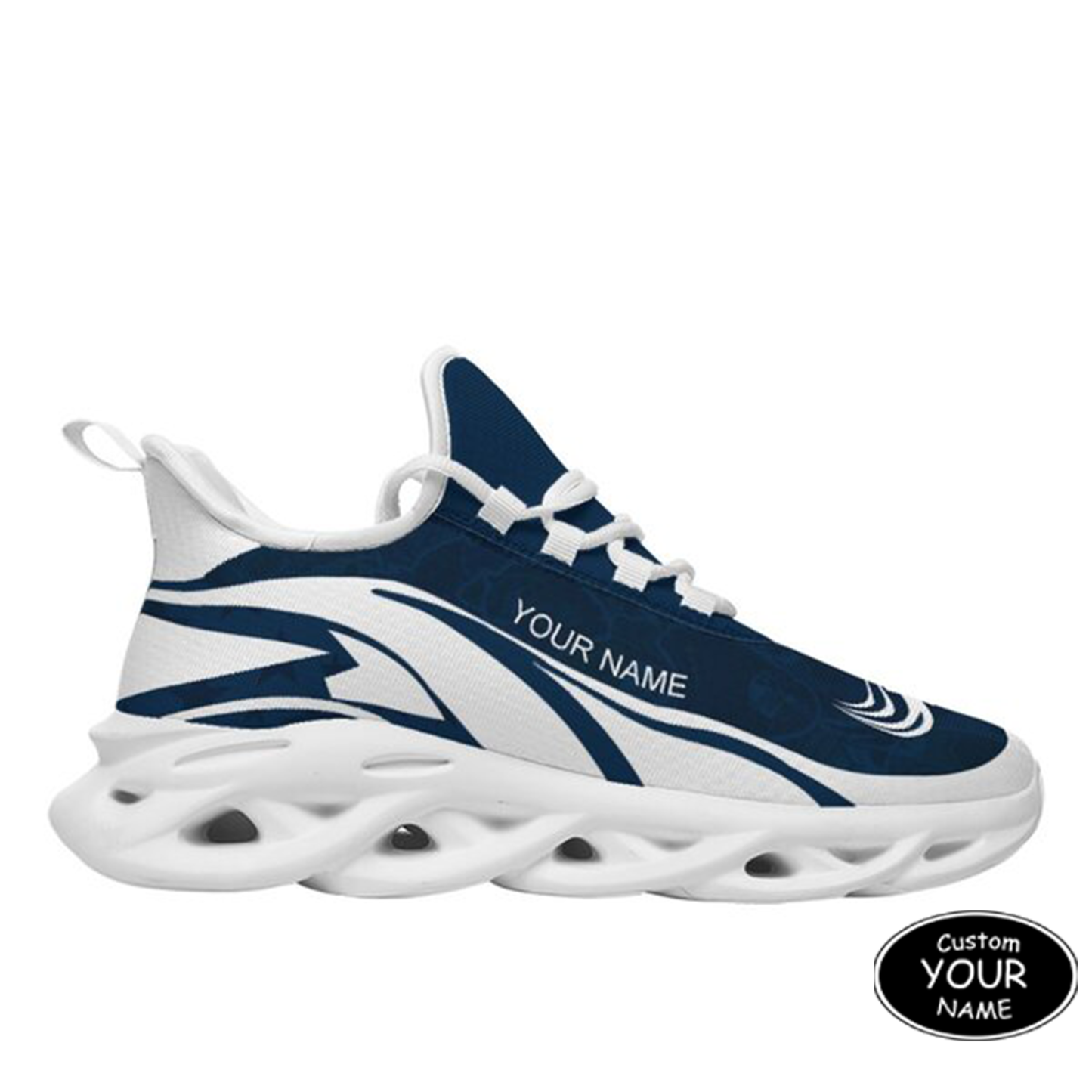 Personalized  Dallas Sneakers, Custom Breathable Walking Shoes, Patriotic Running Shoes,Max Sowl-25-yy-Dallas-9-1
