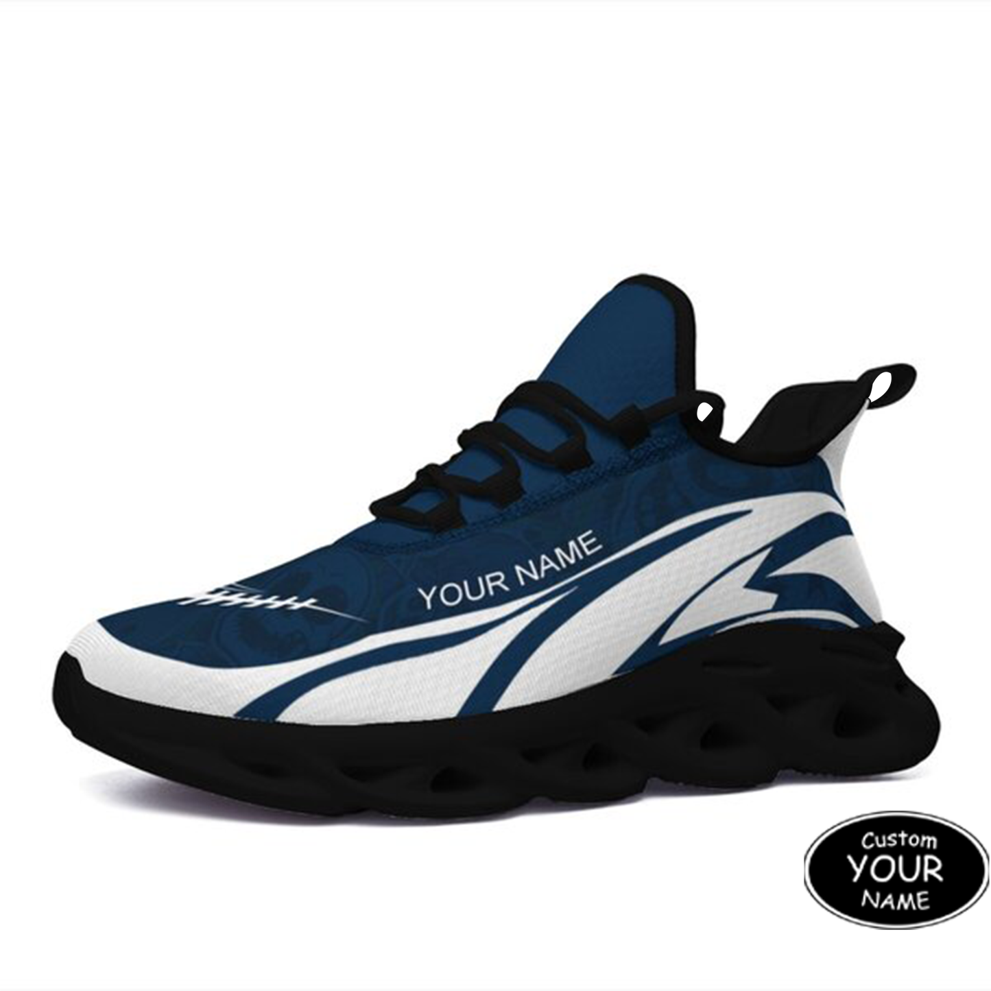 Personalized  Dallas Sneakers, Custom Breathable Walking Shoes, Patriotic Running Shoes,Max Sowl-25-yy-Dallas-9-1