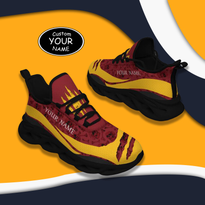 Max Sowl-25-cy-Arizona-1-3，Personalized  Arizona Sneakers, Custom Breathable Walking Shoes, Patriotic Running Shoes